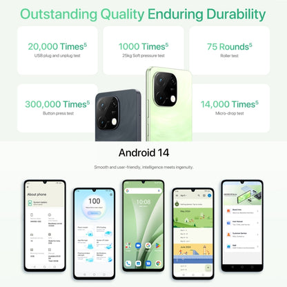 [HK Warehouse] UMIDIGI G9C, 6GB+128GB, Face ID & Side Fingerprint Identification, 6.75 inch Android 14 MediaTek Helio G36 Octa Core, Network: 4G (Green) - UMIDIGI by UMIDIGI | Online Shopping South Africa | PMC Jewellery | Buy Now Pay Later Mobicred