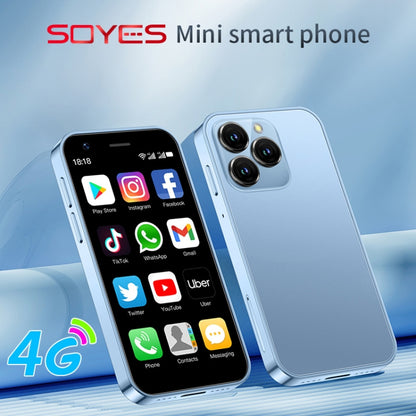 SOYES XS16, 2GB+16GB, 3.0 inch Android 10.0 MTK6737 Quad Core, Bluetooth, WiFi, Network: 4G, Dual SIM, Support Google Play Store (Blue) - SOYES by SOYES | Online Shopping South Africa | PMC Jewellery | Buy Now Pay Later Mobicred