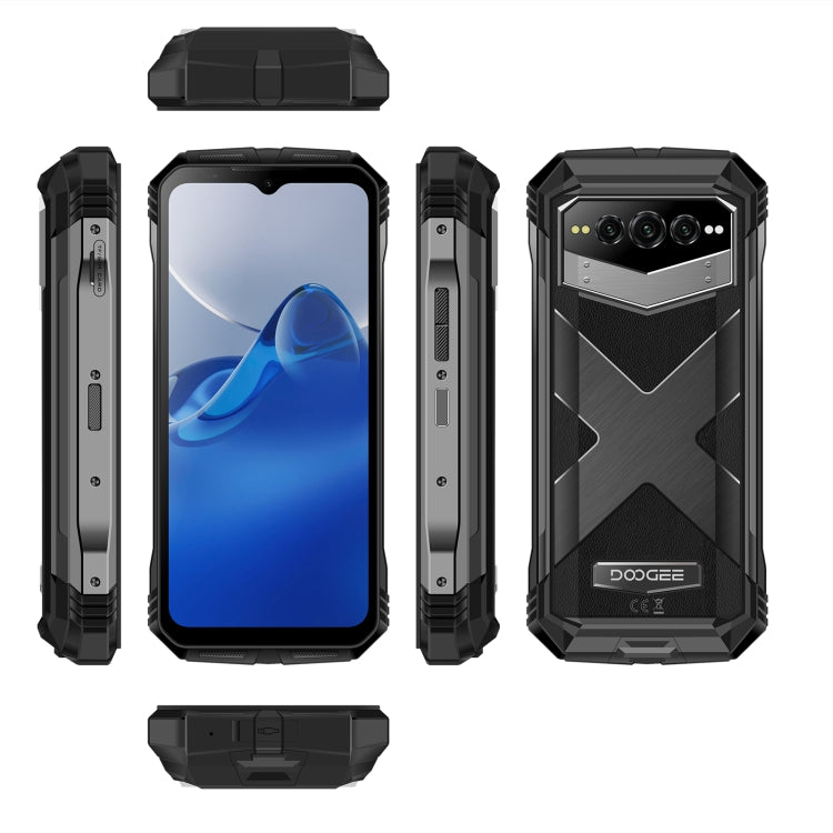 DOOGEE V Max Pro Rugged Phone, 12GB+512GB, 6.58 inch Android 14 Dimensity 7050 Octa Core 2.6GHz, Network: 5G, OTG, NFC (Grey) - DOOGEE by DOOGEE | Online Shopping South Africa | PMC Jewellery | Buy Now Pay Later Mobicred