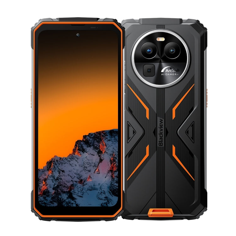 [HK Warehouse] Blackview BV8100 Rugged Phone, 12GB+256GB, 6.5 inch Android 14 MediaTek Helio G99 Octa Core up to 2.2GHz, Network: 4G, NFC, OTG (Orange) - Blackview by Blackview | Online Shopping South Africa | PMC Jewellery | Buy Now Pay Later Mobicred