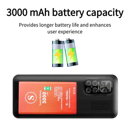 S5630, 2.8 inch, 3000mAh, 21 Key, Support Bluetooth, Flashlight, GSM, Quad SIM (Orange) - SERVO by PMC Jewellery | Online Shopping South Africa | PMC Jewellery | Buy Now Pay Later Mobicred