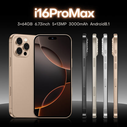 i16 Pro Max / A08A, 3GB+64GB, 6.73 inch Screen, Face Identification, Android 8.1 MTK6753 Octa Core, Network: 4G, Dual SIM, AU Plug (White) -  by PMC Jewellery | Online Shopping South Africa | PMC Jewellery | Buy Now Pay Later Mobicred