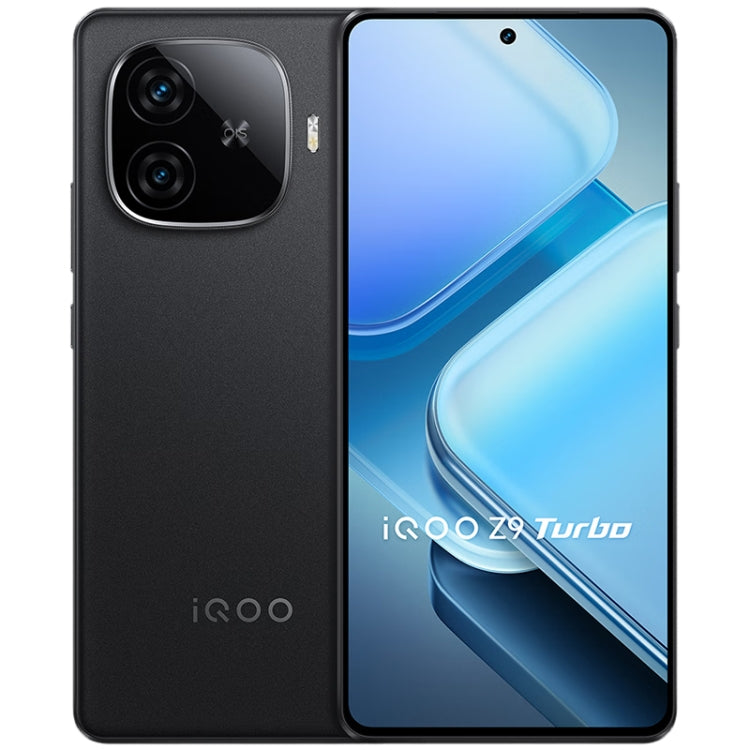 vivo iQOO Z9 Turbo, Dual Back Cameras, 16GB+512GB, Face ID Screen Fingerprint Identification, 6.78 inch Android 14.0 OriginOS 4 Snapdragon 8s Gen 3 Octa Core 3.0GHz, OTG, NFC, Network: 5G, Support Google Play (Black) - vivo by vivo | Online Shopping South Africa | PMC Jewellery | Buy Now Pay Later Mobicred