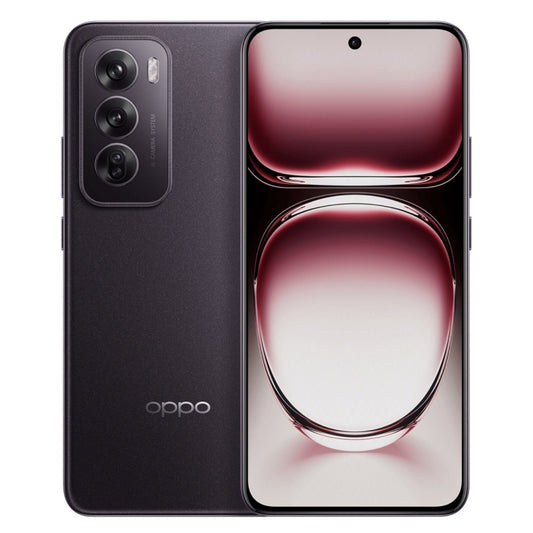 OPPO Reno12 AI Phone, 12GB+256GB, Screen Fingerprint, 6.7 inch ColorOS 14.1 Dimensity 8250 Octa Core up to 3.1GHz, NFC, OTG, Network: 5G (Black) - OPPO by OPPO | Online Shopping South Africa | PMC Jewellery | Buy Now Pay Later Mobicred