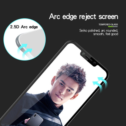 MOFI 9H Surface Hardness 2.5D Arc Edge Full Screen Tempered Glass Film for Huawei Honor Play(Black) - Honor Tempered Glass by MOFI | Online Shopping South Africa | PMC Jewellery