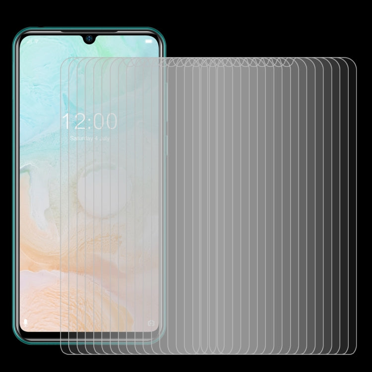 50 PCS For Doogee N20 Pro 0.26mm 9H 2.5D Tempered Glass Film - Others by PMC Jewellery | Online Shopping South Africa | PMC Jewellery | Buy Now Pay Later Mobicred