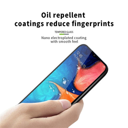 MOFI 9H 2.5D Full Screen Tempered Glass Film for Galaxy A20E (Black) - Galaxy Tempered Glass by MOFI | Online Shopping South Africa | PMC Jewellery