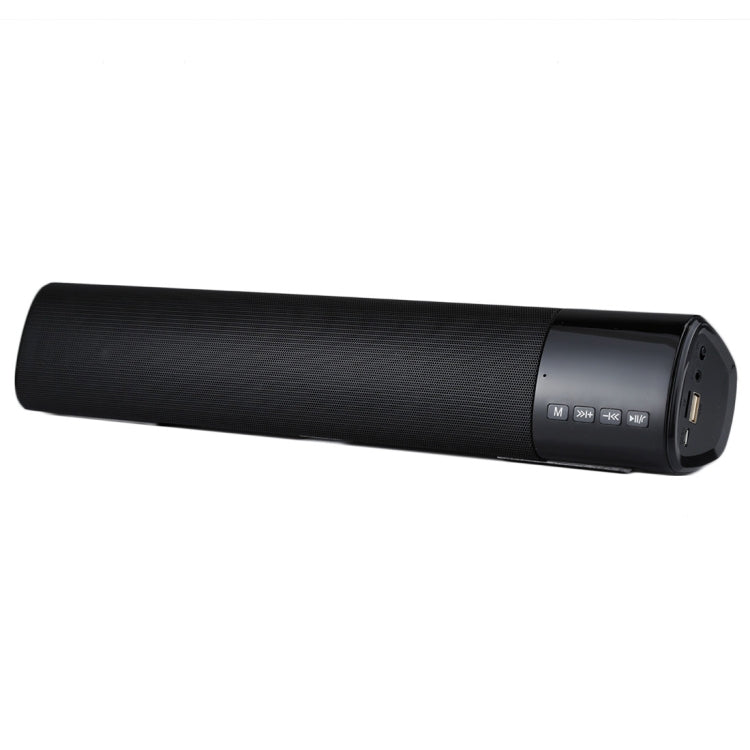 B28S New Big Bluetooth V3.0+EDR Stereo Speaker with LCD Display, Built-in MIC, Support Hands-free Calls & TF Card & AUX IN, Bluetooth Distance: 10m(Black) - Desktop Speaker by PMC Jewellery | Online Shopping South Africa | PMC Jewellery | Buy Now Pay Later Mobicred