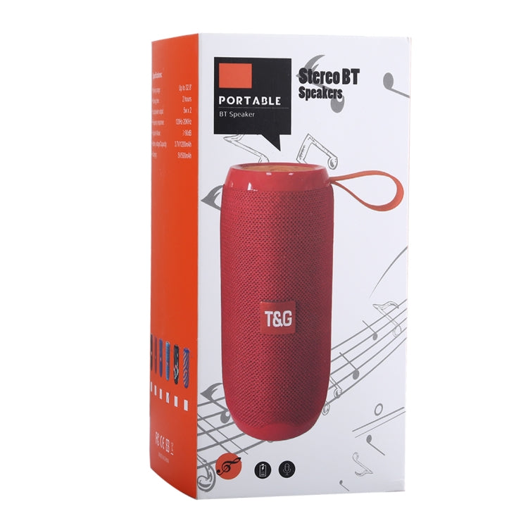 T&G TG106 Portable Wireless Bluetooth V4.2 Stereo Speaker with Handle, Built-in MIC, Support Hands-free Calls & TF Card & AUX IN & FM, Bluetooth Distance: 10m - Desktop Speaker by T&G | Online Shopping South Africa | PMC Jewellery | Buy Now Pay Later Mobicred