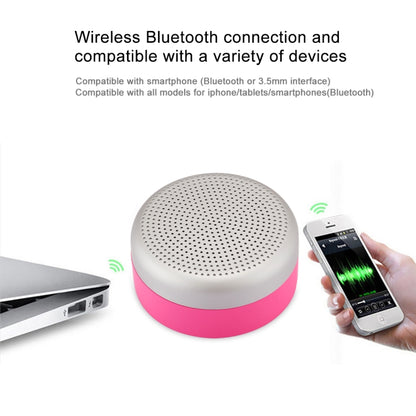 M227 Multifunctional Card Music Playback Bluetooth Speaker, Support Handfree Call & TF Card & AUX Audio Function(Magenta) - Desktop Speaker by PMC Jewellery | Online Shopping South Africa | PMC Jewellery | Buy Now Pay Later Mobicred