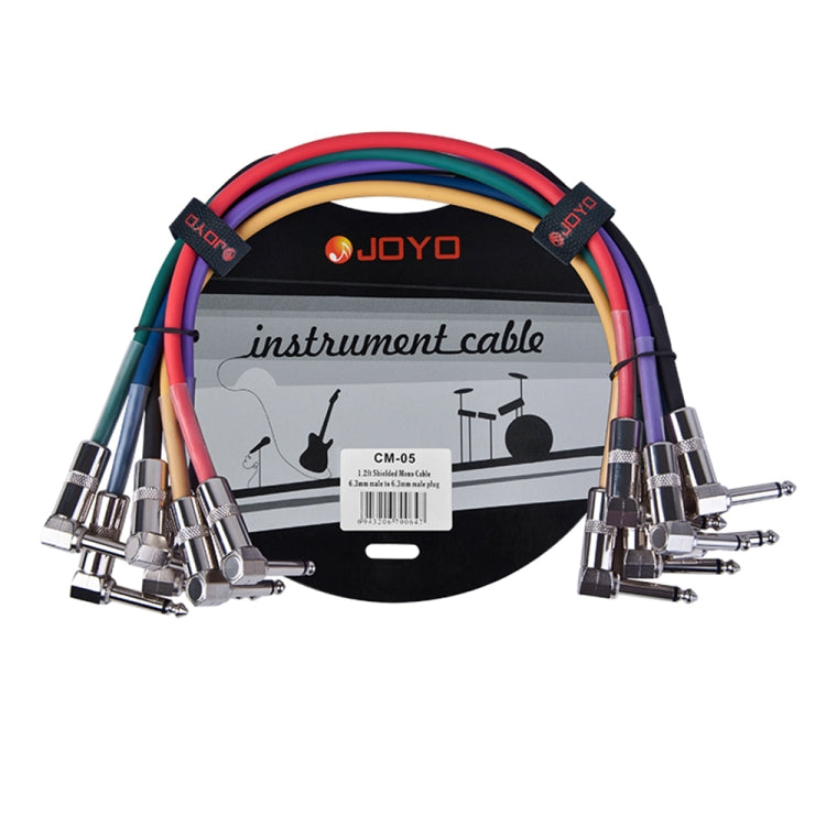 JOYO CM-11 15cm Single Block Effector Cable Single Block Line - Instrument Audio Cables by JOYO | Online Shopping South Africa | PMC Jewellery | Buy Now Pay Later Mobicred