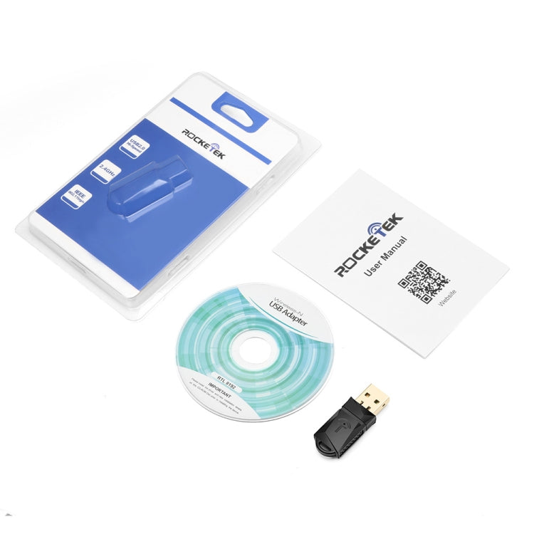 Rocketek RT-WL3 300 Mbps 802.11 n/a/g Wireless USB WiFi Adapter - USB Network Adapter by ROCKETEK | Online Shopping South Africa | PMC Jewellery | Buy Now Pay Later Mobicred