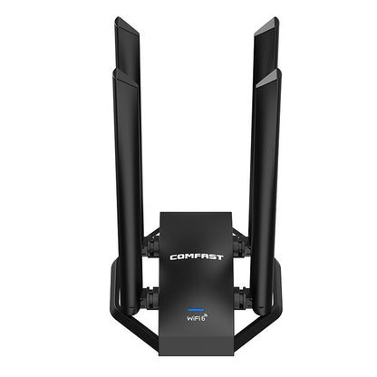 COMFAST CF-966AX Free-drive Dual Band 1800Mbps USB3.0 High Power Wireless WiFi 6 Adapter - USB Network Adapter by COMFAST | Online Shopping South Africa | PMC Jewellery | Buy Now Pay Later Mobicred