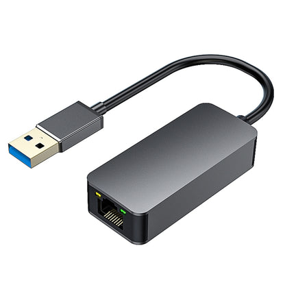 USB-A To 2500Mbps RJ45 Network Card Ethernet Adapter (Grey) - USB Network Adapter by PMC Jewellery | Online Shopping South Africa | PMC Jewellery | Buy Now Pay Later Mobicred