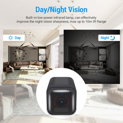 ESCAM G20 4G EU Version 1080P Full HD Rechargeable Battery WiFi IP Camera, Support Night Vision / PIR Motion Detection / TF Card / Two Way Audio(Black) - Wireless Camera by ESCAM | Online Shopping South Africa | PMC Jewellery