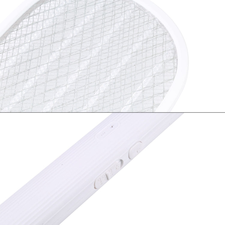 Multifunctional Rotating Folding Electric Mosquito Swatter (White) - Fly Swatter by PMC Jewellery | Online Shopping South Africa | PMC Jewellery | Buy Now Pay Later Mobicred