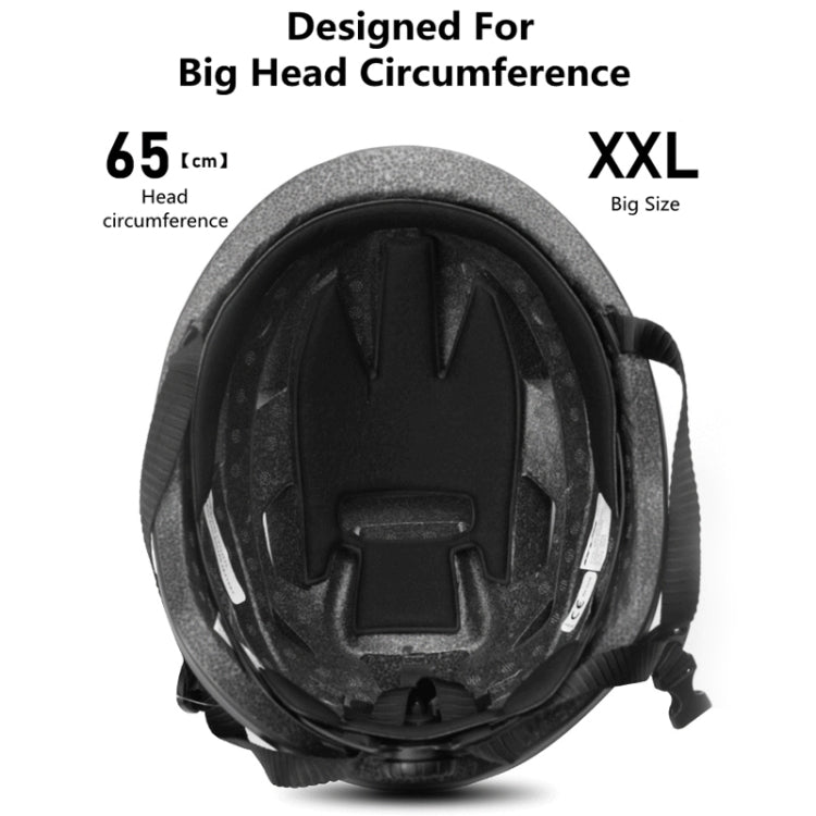 GUB CJD Integrally-Molded Bicycle Goggles Helmet With Tail Light(Black) - Protective Helmet & Masks by GUB | Online Shopping South Africa | PMC Jewellery | Buy Now Pay Later Mobicred