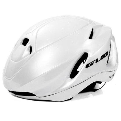 GUB Elite Unisex Adjustable Bicycle Riding Helmet, Size: L(Pearl White) - Protective Helmet & Masks by GUB | Online Shopping South Africa | PMC Jewellery | Buy Now Pay Later Mobicred