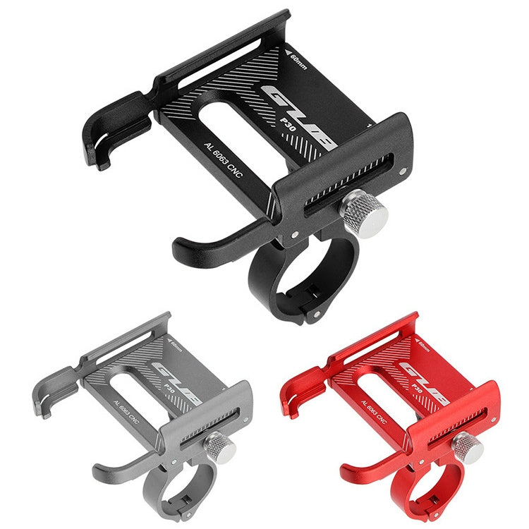 GUB P30 Aluminum Bike Phone Holder(Titanium Color) - Holders by GUB | Online Shopping South Africa | PMC Jewellery | Buy Now Pay Later Mobicred