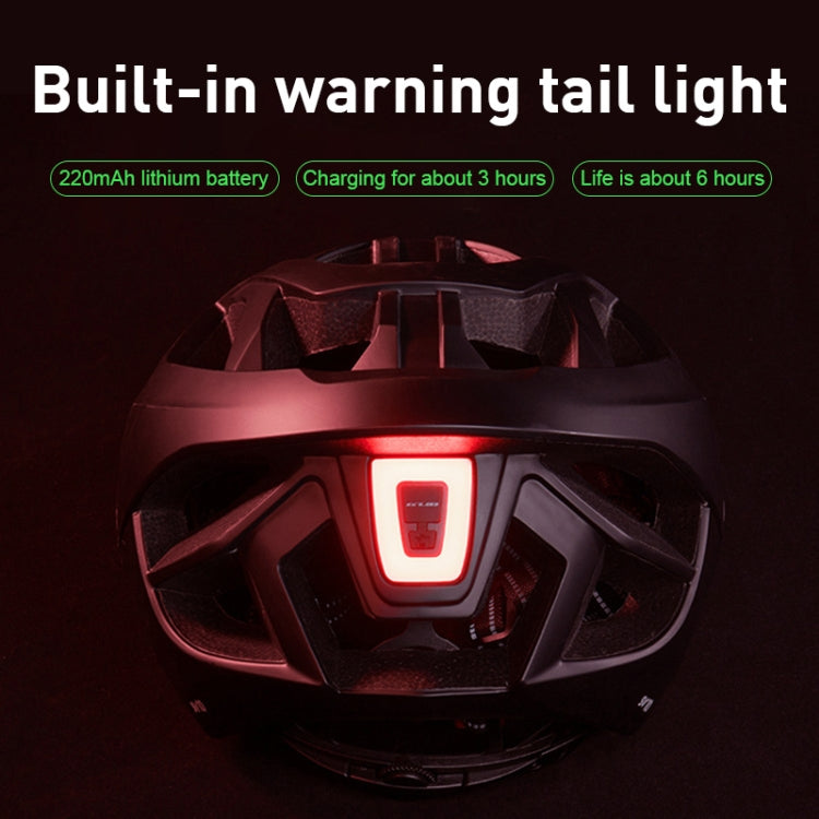 GUB SV10 PC + EPS Breathable Bike Helmet Cycling Helmet With Taillights (Pearl White) - Protective Helmet & Masks by GUB | Online Shopping South Africa | PMC Jewellery | Buy Now Pay Later Mobicred