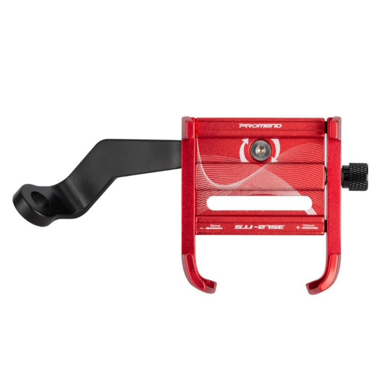 PROMEND SJJ-275E Bicycle Aluminum Alloy Phone Holder for Handlebar (Red) - Holders by PROMEND | Online Shopping South Africa | PMC Jewellery | Buy Now Pay Later Mobicred