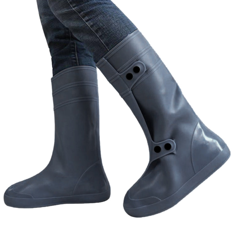 High Tube Rainproof Snowproof Adult Shoe Cover Size: XXXXL(Dark Gray) - Rainshoes & Shoe Covers by PMC Jewellery | Online Shopping South Africa | PMC Jewellery