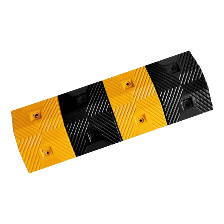 Trapezoid Herringbone Rubber Speed Bump, Size: 100x35x5cm - Speed Bumps by PMC Jewellery | Online Shopping South Africa | PMC Jewellery