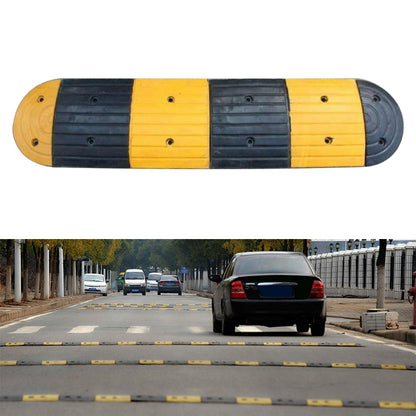 Strip Rubber Speed Bump, Size: 50x30x4cm - Speed Bumps by PMC Jewellery | Online Shopping South Africa | PMC Jewellery