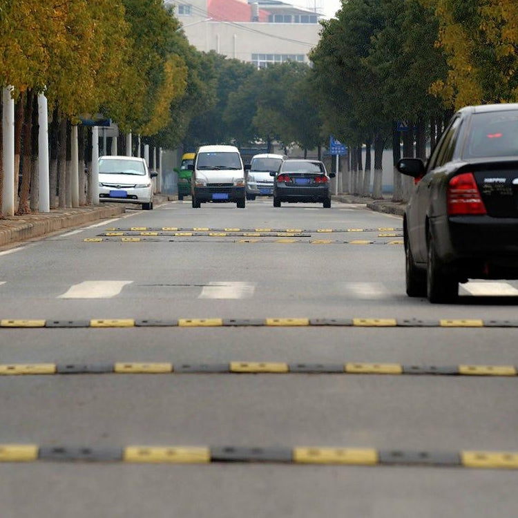 Strip Rubber Speed Bump, Size: 50x30x4cm - Speed Bumps by PMC Jewellery | Online Shopping South Africa | PMC Jewellery