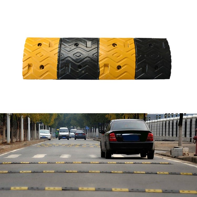 Wavy Rubber Speed Bump, Size: 100x32x5cm - Speed Bumps by PMC Jewellery | Online Shopping South Africa | PMC Jewellery