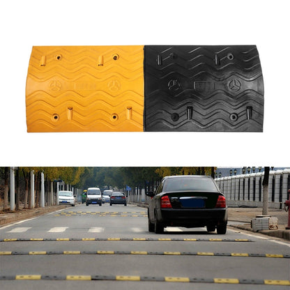 Wavy Rubber Speed Bump, Size: 100x38x5cm - Speed Bumps by PMC Jewellery | Online Shopping South Africa | PMC Jewellery