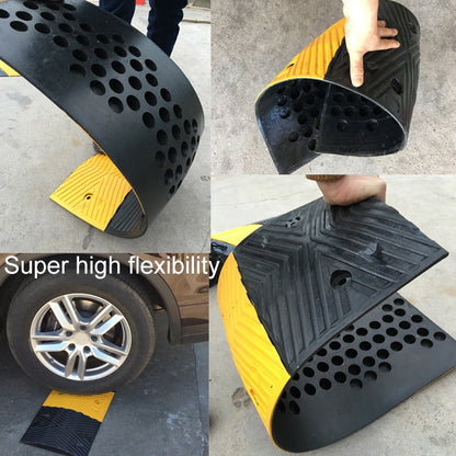 Pair Of Special Round Heads For Rubber Speed Bumps, Diameter: 30cm - Speed Bumps by PMC Jewellery | Online Shopping South Africa | PMC Jewellery