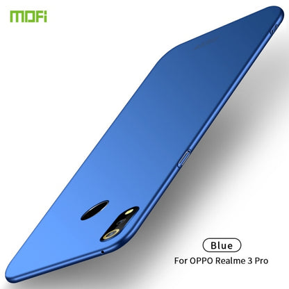 MOFI Frosted PC Ultra-thin Hard Case for OPPO Realme 3 Pro(Blue) - Realme Cases by MOFI | Online Shopping South Africa | PMC Jewellery