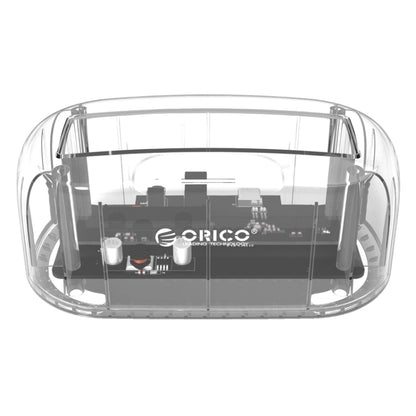 ORICO 6139U3 2.5 / 3.5 inch Transparent SATA to USB 3.0 Hard Drive Dock Station(Transparent) - HDD Enclosure by ORICO | Online Shopping South Africa | PMC Jewellery | Buy Now Pay Later Mobicred