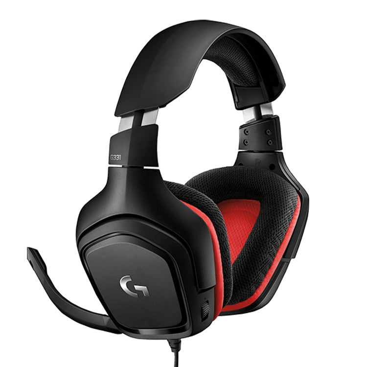 Logitech G331 Dolby 7.1 Surround Sound Stereo Folding Noise Reduction Competition Gaming Headset - Multimedia Headset by Logitech | Online Shopping South Africa | PMC Jewellery | Buy Now Pay Later Mobicred