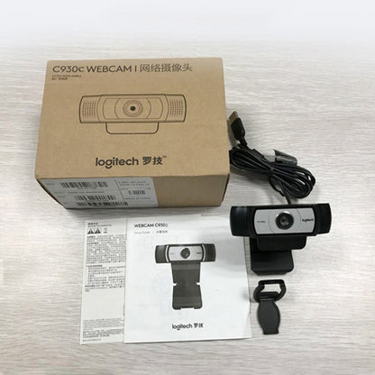 Logitech C930C 1080P 30FPS Business HD WebCam with Protective Cover - HD Camera by Logitech | Online Shopping South Africa | PMC Jewellery | Buy Now Pay Later Mobicred