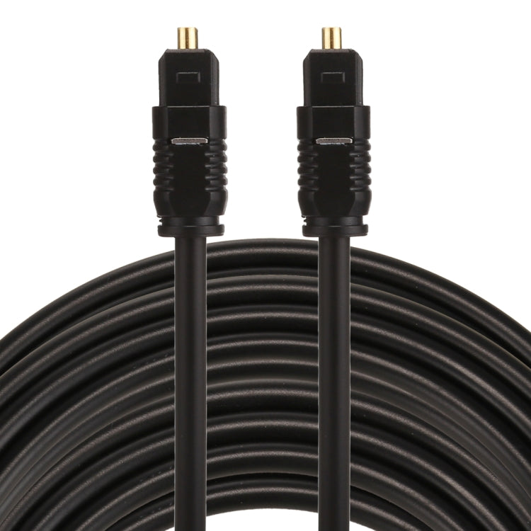 EMK 15m OD4.0mm Toslink Male to Male Digital Optical Audio Cable - Audio Optical Cables by EMK | Online Shopping South Africa | PMC Jewellery | Buy Now Pay Later Mobicred