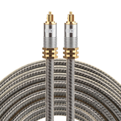 EMK YL-A 8m OD8.0mm Gold Plated Metal Head Toslink Male to Male Digital Optical Audio Cable - Audio Optical Cables by EMK | Online Shopping South Africa | PMC Jewellery | Buy Now Pay Later Mobicred