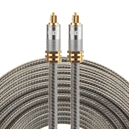 EMK YL-A 20m OD8.0mm Gold Plated Metal Head Toslink Male to Male Digital Optical Audio Cable - Audio Optical Cables by EMK | Online Shopping South Africa | PMC Jewellery | Buy Now Pay Later Mobicred