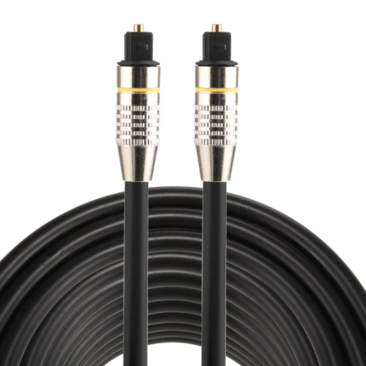 10m OD6.0mm Nickel Plated Metal Head Toslink Male to Male Digital Optical Audio Cable - Audio Optical Cables by PMC Jewellery | Online Shopping South Africa | PMC Jewellery | Buy Now Pay Later Mobicred