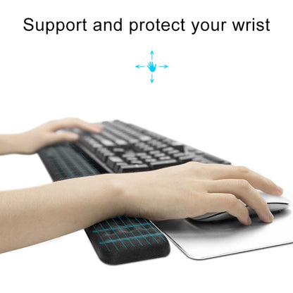 Mechanical Keyboard Wrist Rest Memory Foam Mouse Pad, Size : M (Grey) - Mouse Pads by PMC Jewellery | Online Shopping South Africa | PMC Jewellery | Buy Now Pay Later Mobicred