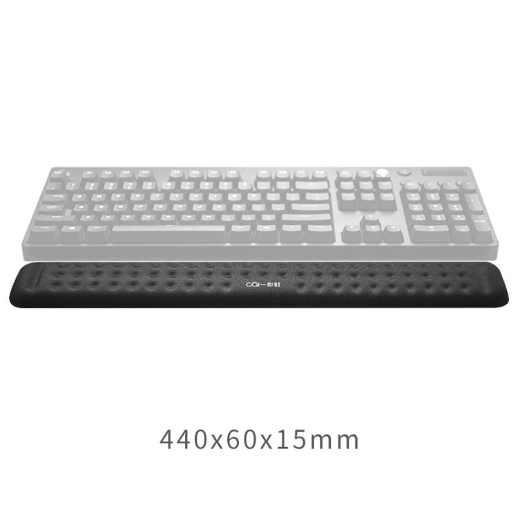 Mechanical Keyboard Wrist Rest Memory Foam Mouse Pad, Size : L (Black) - Mouse Pads by PMC Jewellery | Online Shopping South Africa | PMC Jewellery | Buy Now Pay Later Mobicred