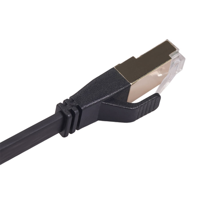 CAT8-2 Double Shielded CAT8 Flat Network LAN Cable, Length: 15m - Lan Cable and Tools by PMC Jewellery | Online Shopping South Africa | PMC Jewellery | Buy Now Pay Later Mobicred