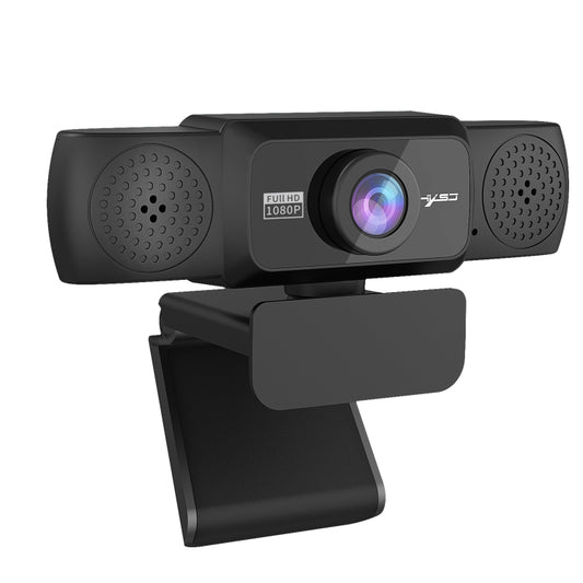 HXSJ S5 1080P Adjustable HD Video Webcam PC Camera with Microphone(Black) - HD Camera by HXSJ | Online Shopping South Africa | PMC Jewellery | Buy Now Pay Later Mobicred