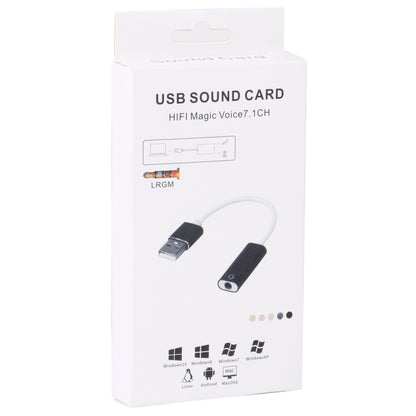 HIFI Magic Voice 7.1CH USB Sound Card (Black) - USB Sound by PMC Jewellery | Online Shopping South Africa | PMC Jewellery | Buy Now Pay Later Mobicred