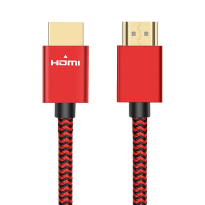 ULT-unite Gold-plated Head HDMI 2.0 Male to Male Nylon Braided Cable, Cable Length: 3m(Red) - Cable by ult-unite | Online Shopping South Africa | PMC Jewellery | Buy Now Pay Later Mobicred