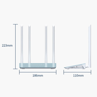 COMFAST CF-WR616AC V2 1200Mbps Dual Band Wireless Router - Wireless Routers by COMFAST | Online Shopping South Africa | PMC Jewellery | Buy Now Pay Later Mobicred