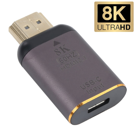 8K 60Hz USB-C / Type-C Female to HDMI Male Adapter - Adapter by PMC Jewellery | Online Shopping South Africa | PMC Jewellery | Buy Now Pay Later Mobicred