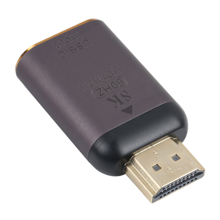 8K 60Hz USB-C / Type-C Female to HDMI Male Adapter - Adapter by PMC Jewellery | Online Shopping South Africa | PMC Jewellery | Buy Now Pay Later Mobicred