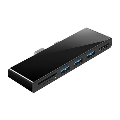 Rocketek SH768 6 in 1 USB 3.0 / HDMI / SD / TF HUB Adapter for Surface Pro 4 - USB 3.0 HUB by ROCKETEK | Online Shopping South Africa | PMC Jewellery | Buy Now Pay Later Mobicred